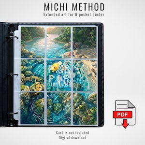 Misty's Psyduck #193 Expanded Art 9 Pocket Binder - Michi Methoden Methode - 20 x 30 cm (Digital Download)