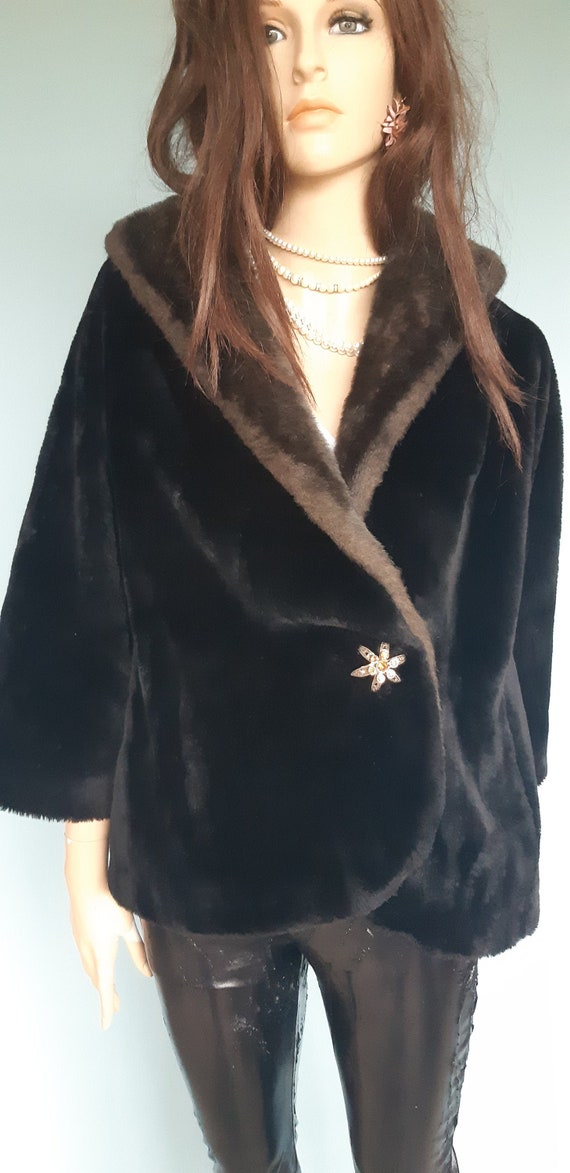 faux fur jacket
