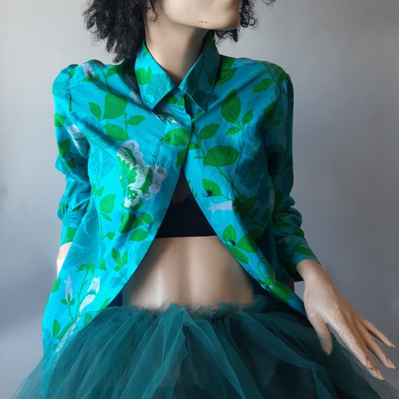 70s vtg silk shirt dress