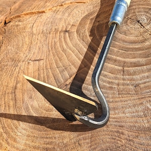 V-Hoe (Warren Hoe, Aggressive Hoe) Hand Forged Garden Tool