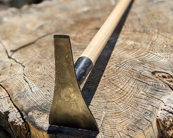 Strawberry Hoe, Hand Forged Double Headed Long Handled Tool