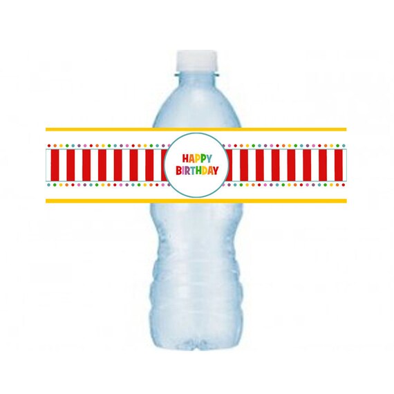 Items similar to Rainbow Water Bottle Wraps on Etsy