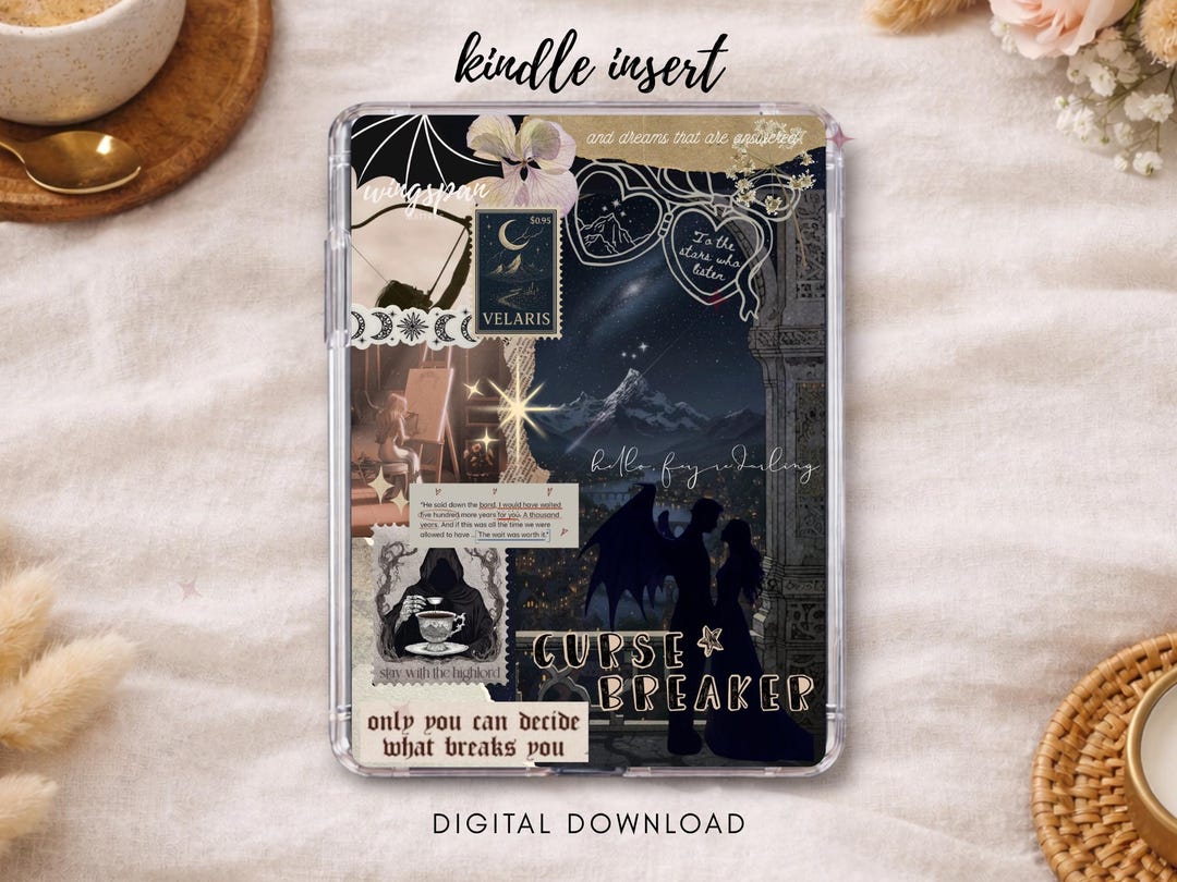 Acotar | Kindle Printable Insert | Digital Download - Etsy UK