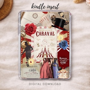 Caraval | Kindle Printable Insert | Digital Download