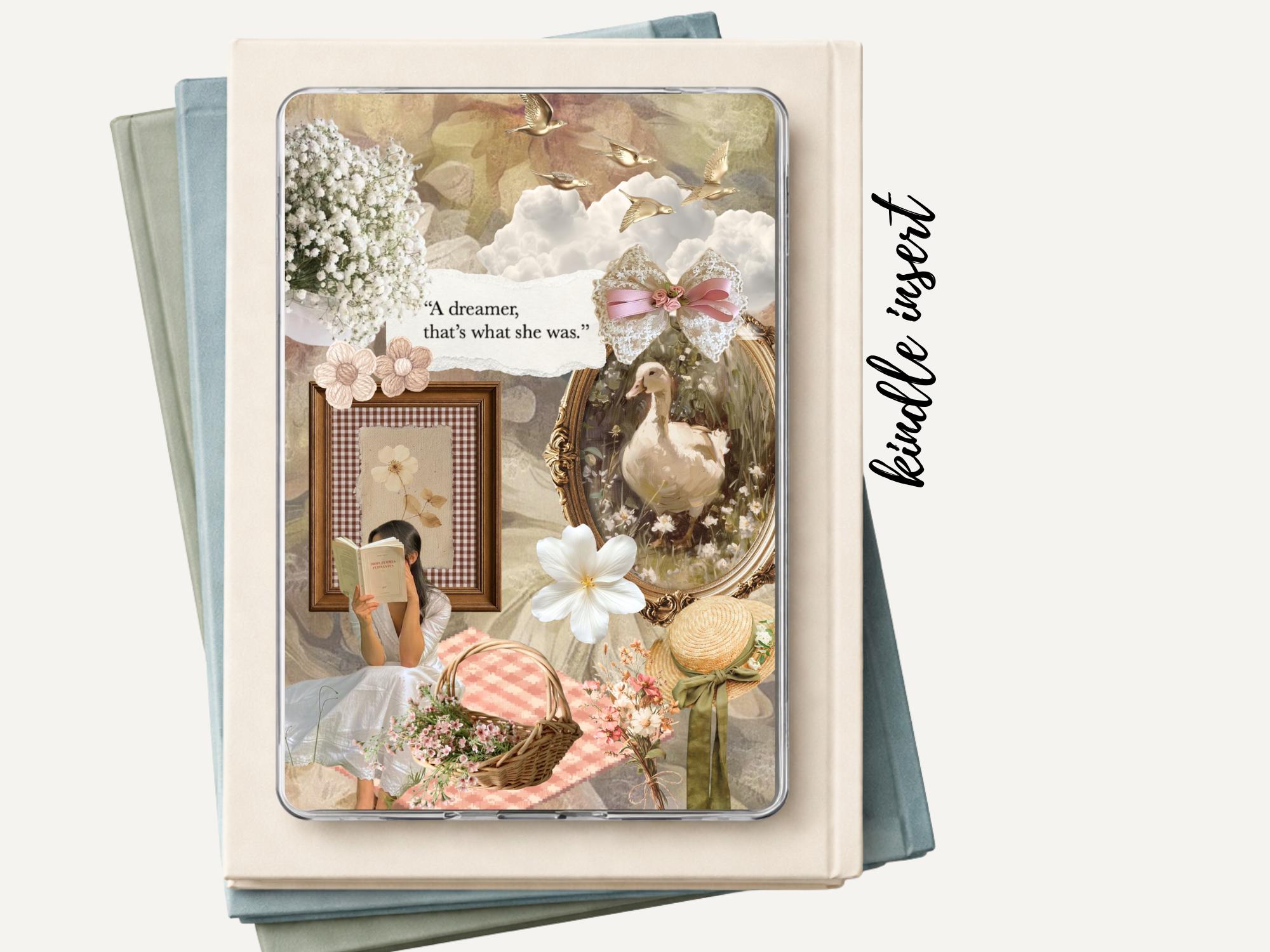 Cottagecore | Kindle Printable Insert | Digital Download - Etsy Australia