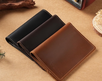 Personalized Travel Passport Holder & Luggage Tag Set, Custom Name Travel Wallet