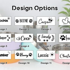 Personalized Insulated Stainless Steel Pet Bowl – Custom Name Dog Cat Feeder image 12
