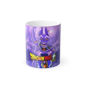 Beerus Character Color Morphing Mug | 11oz