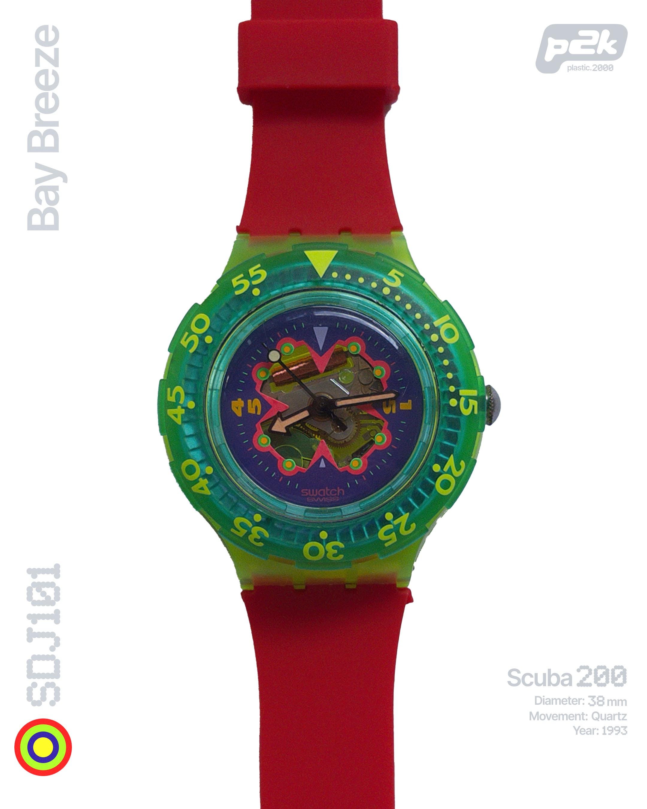 Swatch Scuba 200 Strap - Etsy Finland