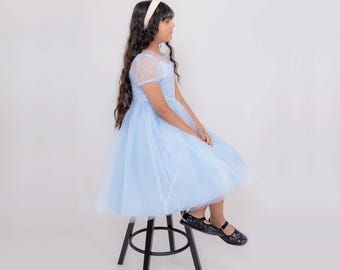 Vestido Maya (Azul Bebé)