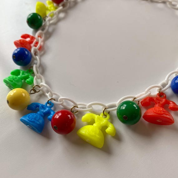 Vintage 40s 50s Early Plastic Telephone Novelty N… - image 5