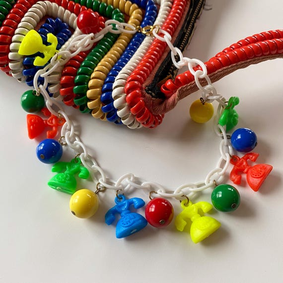 Vintage 40s 50s Early Plastic Telephone Novelty N… - image 6