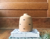 Modern Ceramic Vase 33 - unglazed vase - modern ceramics - minimalist - home decor - bud vase