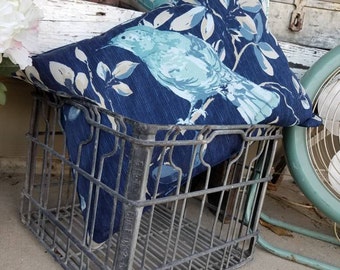 Vintage Milk Crate Metal Farmhouse Decor Rustic Kitchen Shabby Chic