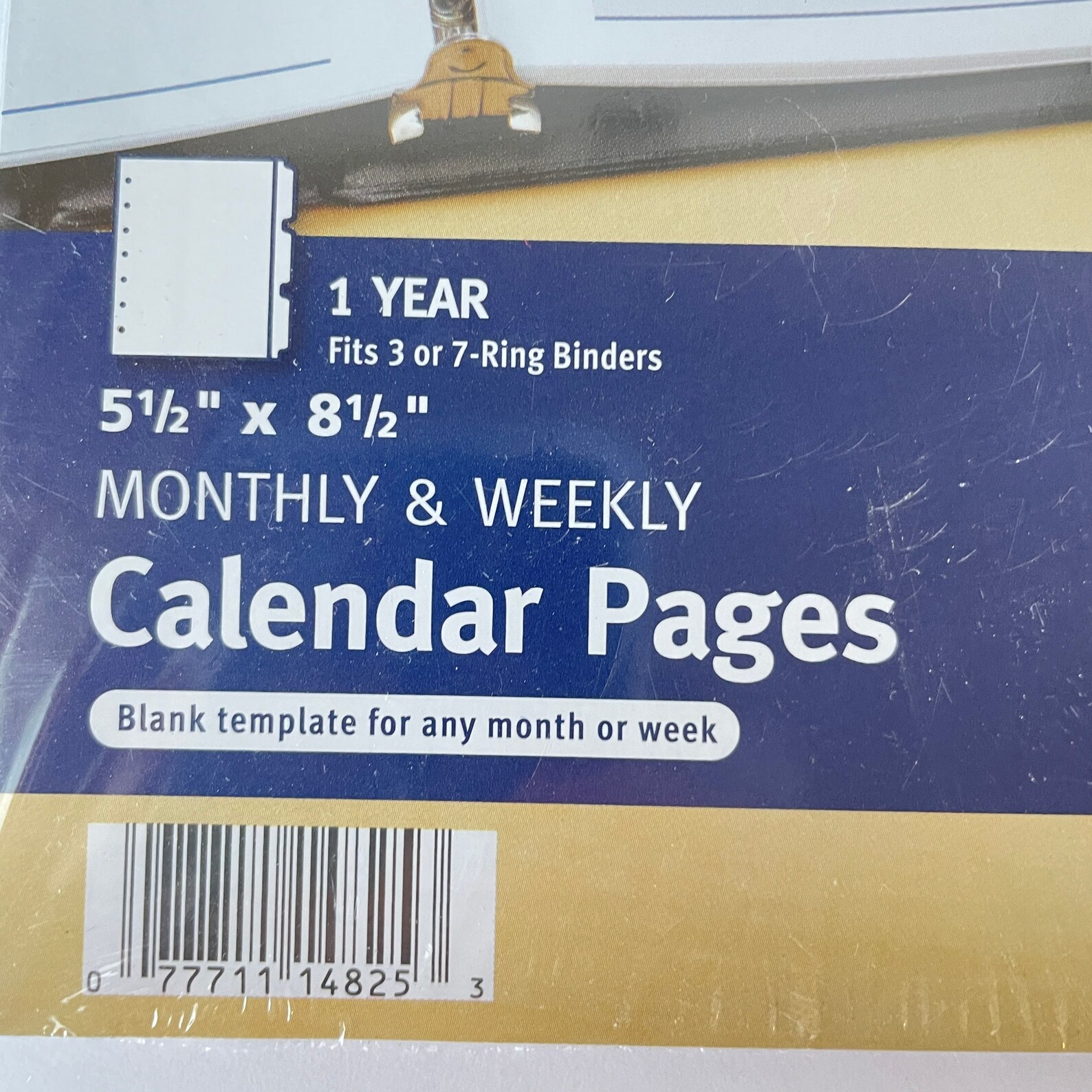Avery Planner Inserts Calendar Pages Monthly Weekly 5 5 X 8 5 Etsy