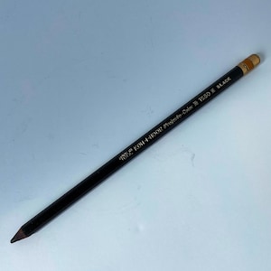 Koh I Noor Projecto color Pencil Black Made in USA 1550