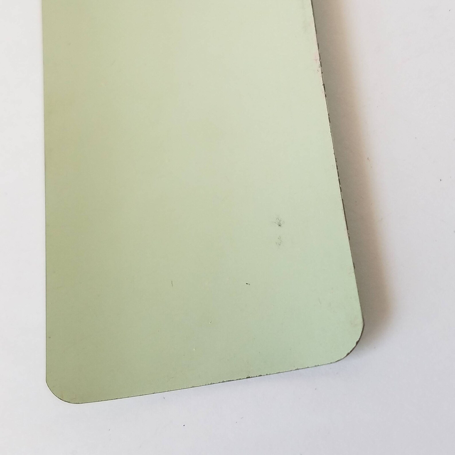 Metal Ruler Vintage Advertising Bank of Logansport Green 1950s Etsy