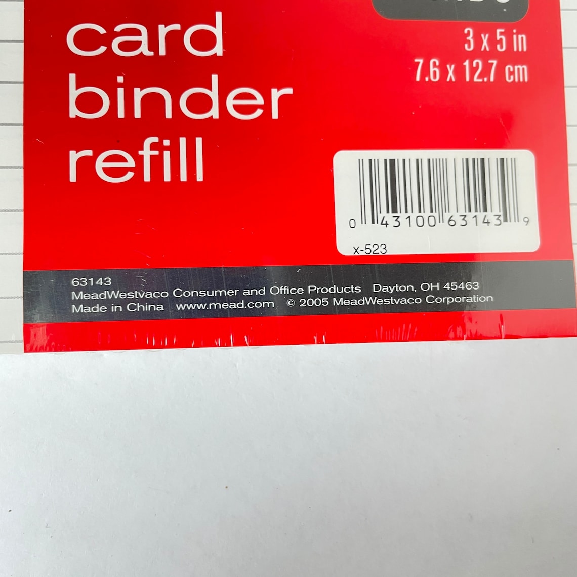 3x5 Index Card Binder