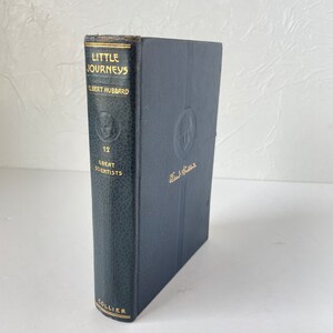 Little Journeys Great Scientists Elbert Hubbard 1928 Newton Galileo Humboldt Copernicus Herschel