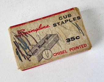 Cub Staples Swingline Vintage Stocking Stuffer Office Supplies Made in USA