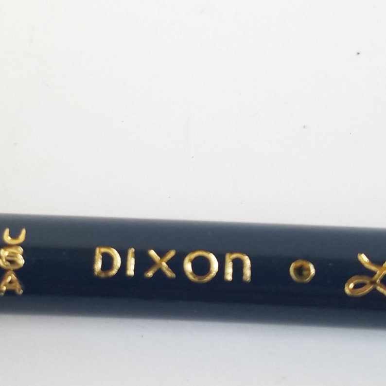 Dixon Laddie Pencil Vintage Office Supplies Wood Graphite Etsy