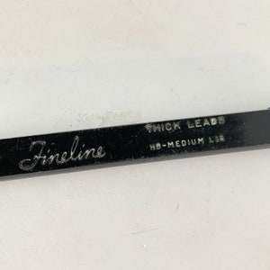 Sheaffer Fineline Thick Leads HB Medium L15 Vintage Made in USA Used Open Container