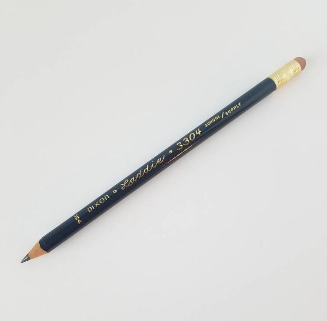Dixon Laddie Pencil Vintage Office Supplies Wood Graphite Etsy