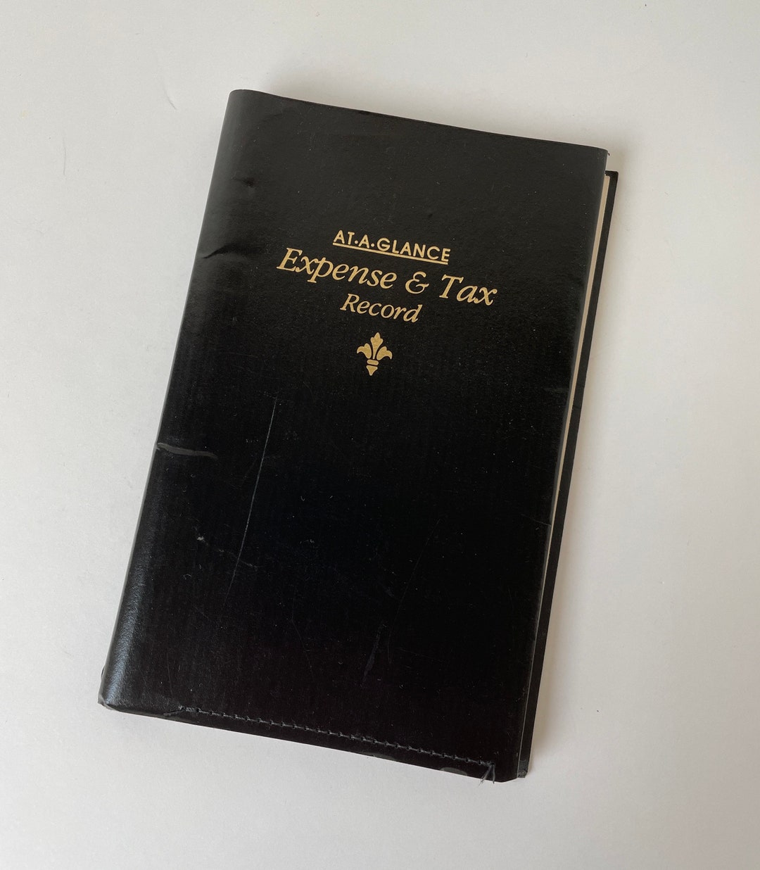 Vintage Expense and Tax Record Book Blank Notebook Art Journal Etsy