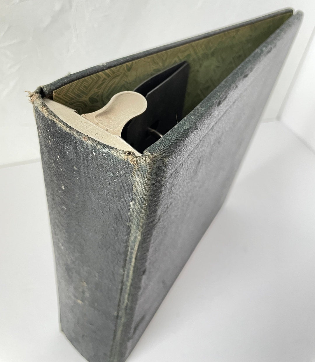 Binder Vintage 3 Ring Boorum Pease No S 3522 Made in USA Moody Office