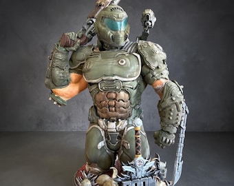 Figura coleccionable de Doom Fantasy para juegos multijugador y clásicos de batallas.