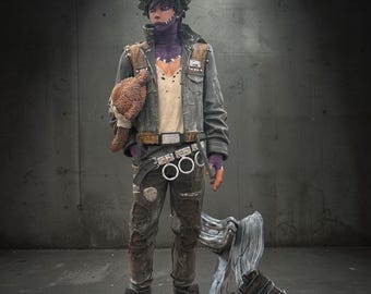 My Hero Academy Villain Teddy Bear Anime Sculpture