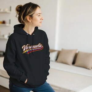 Venezuela Hoodie, Unisex Pullover Sweatshirt - 100% Venezolano! image 7