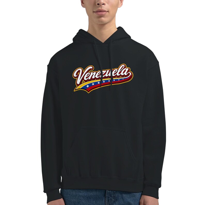 Venezuela Hoodie, Unisex Pullover Sweatshirt - 100% Venezolano! image 8