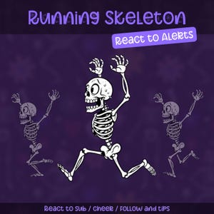 Animerade Halloween-aviseringar-widget | Följ-, prenumerera-, tipsa- och heja-aviseringar | StreamElements-widget