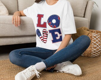 Patriottisch LIEFDE-shirt | T-shirt