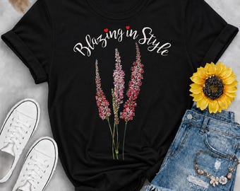 Blazing in Style bloemendraagtas, T-shirt en hoodie