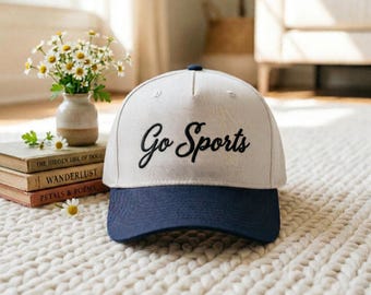 Go Sports Embroidered Baseball Cap