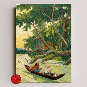 The Broken Ear Poster, L'Oreille cassée Poster, Tintin Poster, Tintin Wall Art, Tintin Print, Adventures of Tintin Art, Tintin Fan Gift