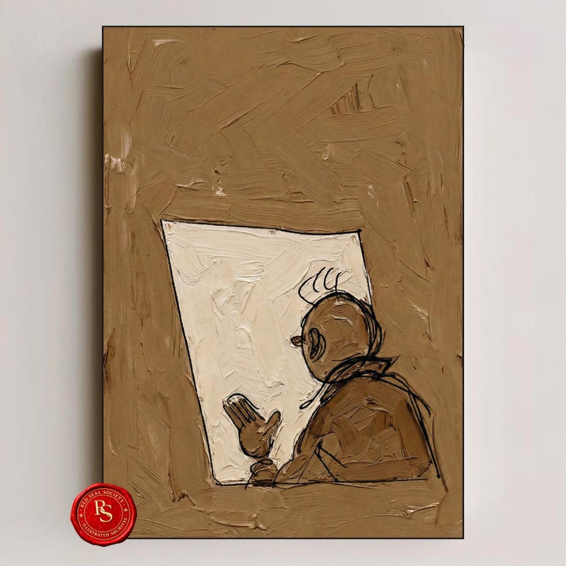 Tintin and Alph-Art Poster, Tintin et l'Alph-Art Poster, Tintin Poster, Tintin Wall Art, Tintin Print, Adventures of Tintin Art, Tintin Fan Gift