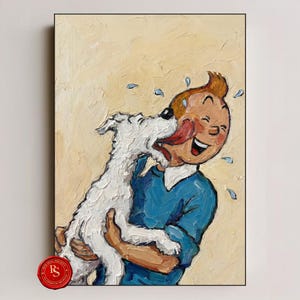 Tintin Picture Frame - Etsy