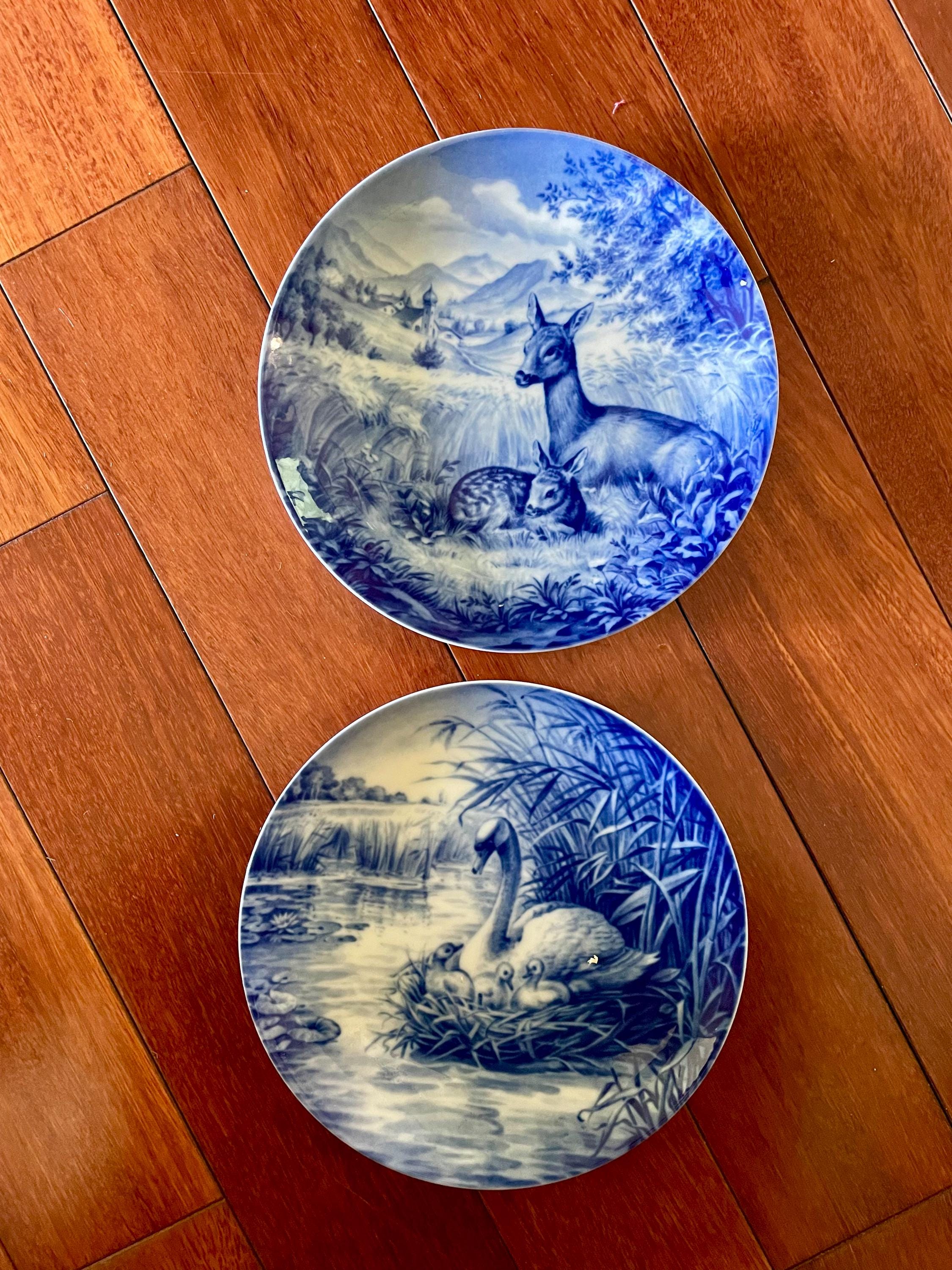 Vintage Furstenberg Plates - Etsy