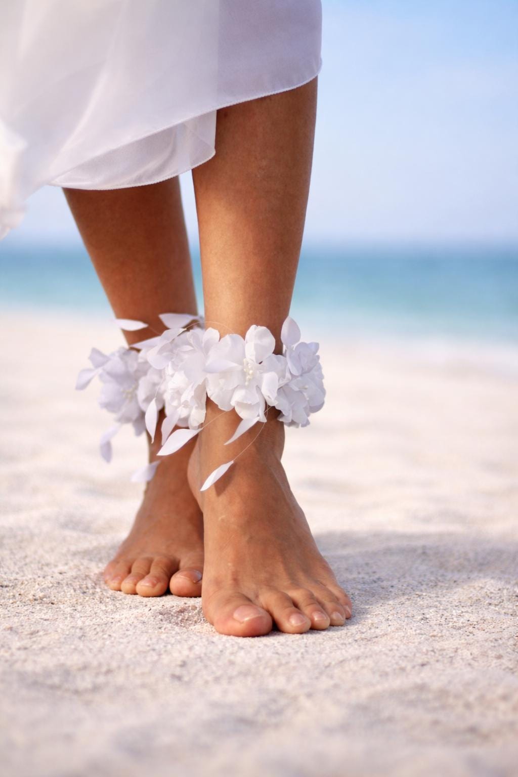 Cavigliere Doppio Strato Con Perline – Braccialetti Per Piedi Bohemien, Regalo Per Donna E Ragazza, Estate E Spiaggia