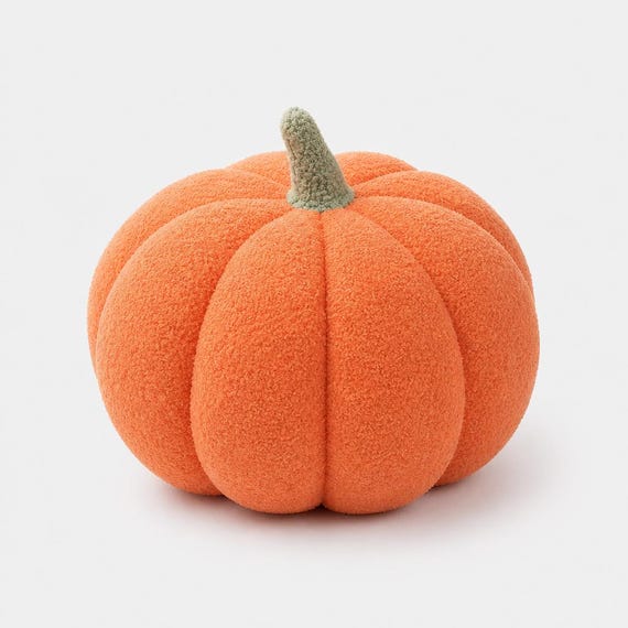 Coussin Peluche Citrouille 15-35cm - Coussin Citrouille Doux - Cadeau Automne Halloween - Décoration Salon Chambre - Pumpkin Câlin