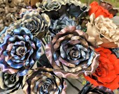 Hand Forged Steel Rose: Choice of Finish