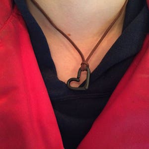 Steel Heart Pendant image 2