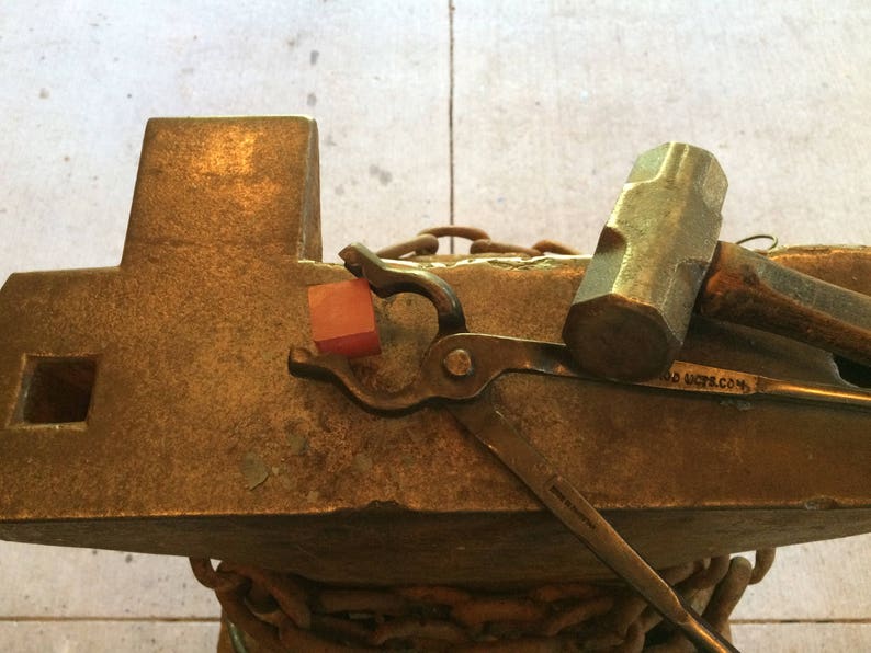 Pair of Hand-forged Steel Dice image 6