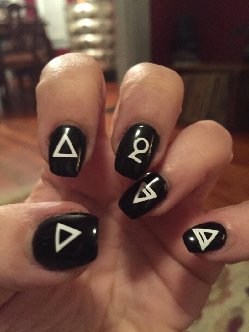 Metallica Rock Band Nail Art Water Decals Metallica Nail Art