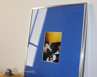Marco de fotos colorido y personalizado de 30x40cm (A3) para foto centrada