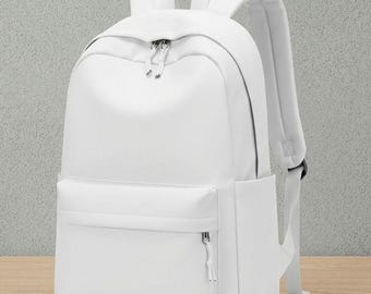 Handgenähter Laptop-Rucksack aus Stoff – stilvoller Reise- & Arbeitsrucksack für Männer und Frauen