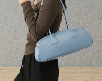 Echtledertasche neue stilvolle handgemachte Umhängetasche für Frauen